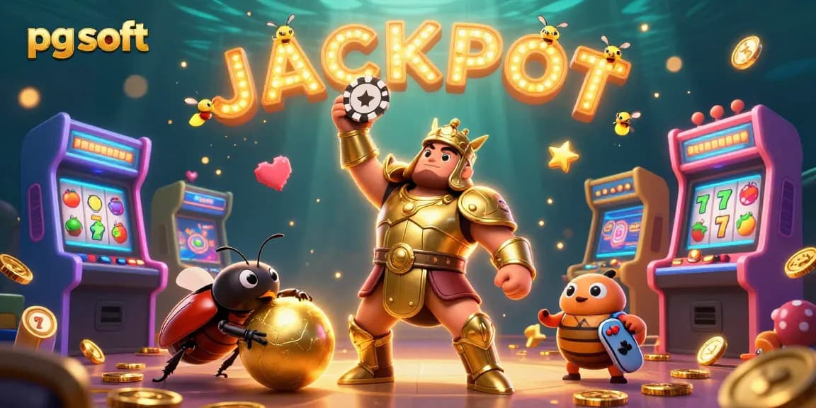 Celebrate your wins with pg soft as colorful 3D arcade elements and characters bring the casino experience alive.