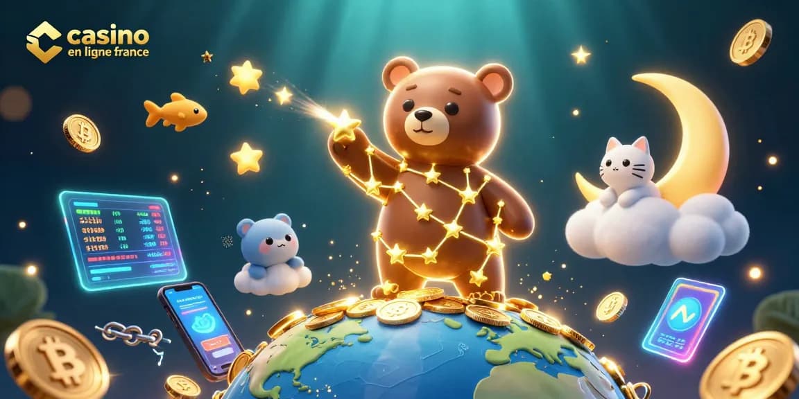 Jouez dans le casino en ligne France et gagnez avec des pièces numériques et des personnages animés.