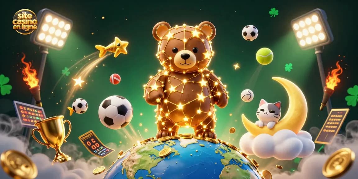 Découvrez des opportunités sur un site casino en ligne avec notre illustration captivante.