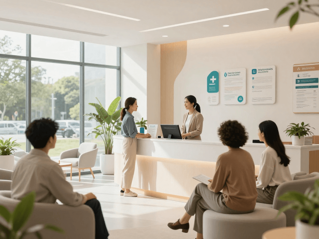 private psychiatric assessment at a compassionate healthcare clinic, showcasing patient care and mental health services.