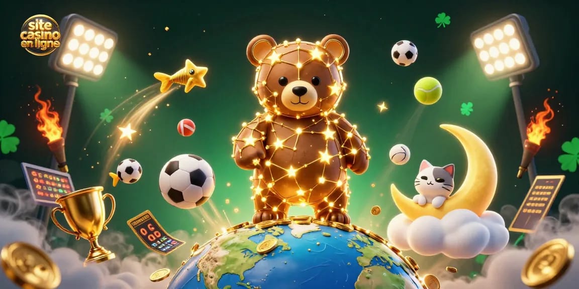 Découvrez des opportunités sur un site casino en ligne avec notre illustration captivante.
