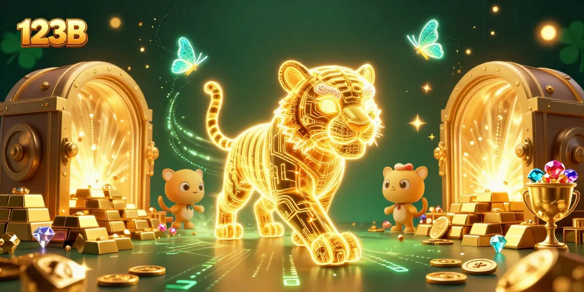 Experience thrilling gameplay with 123B in a vibrant digital casino landscape.