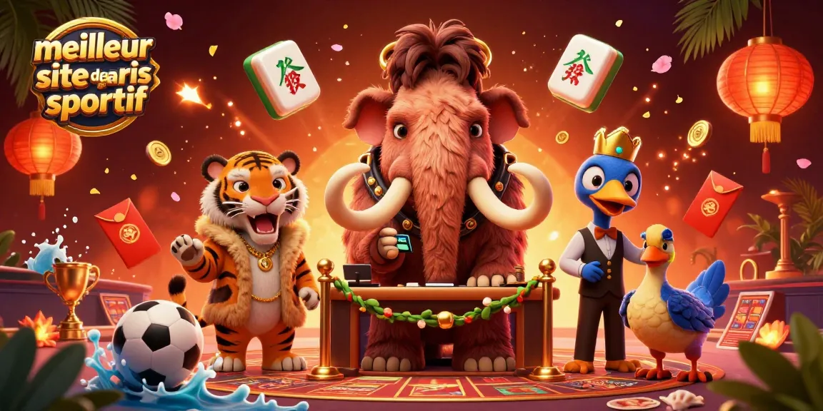 Découvrez le meilleur site de paris sportif avec des personnages animés dans un casino.