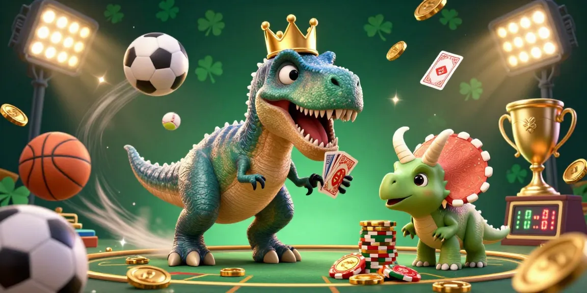 Experience thrilling action at 84WIN with vibrant casino elements featuring characters in a playful card game.