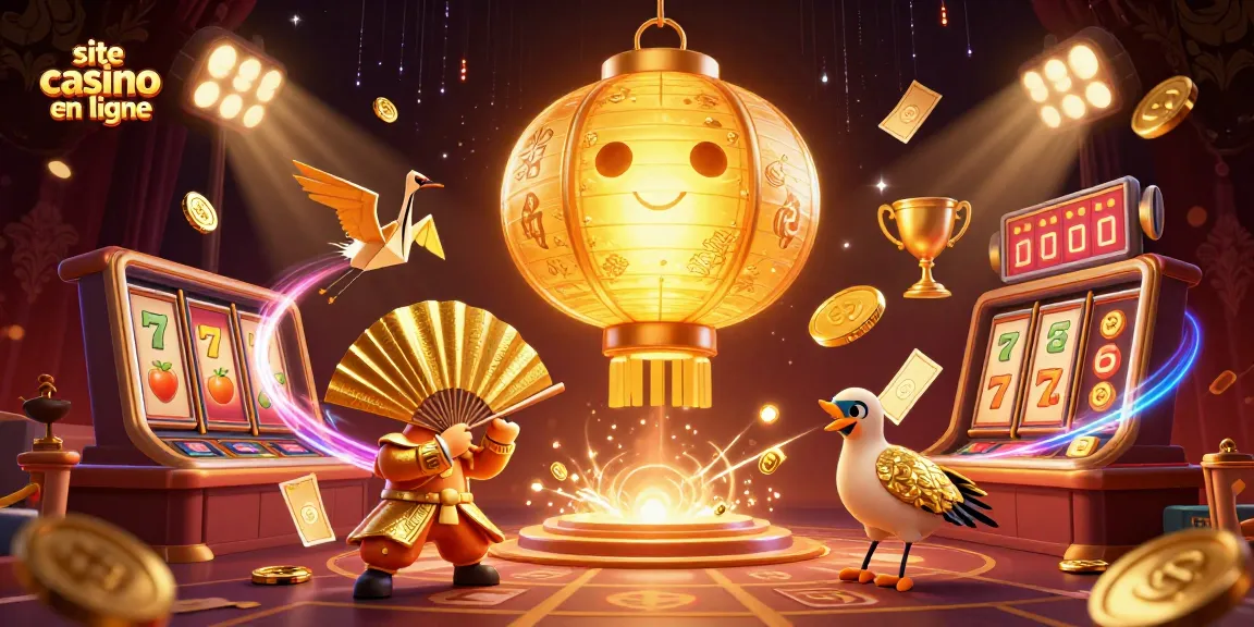 Profitez des jeux sur ce site casino en ligne avec des jackpots et des symboles porte-bonheur.