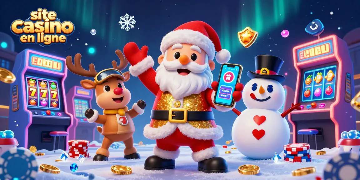 Visez le jackpot avec le site casino en ligne, où le Père Noël et ses amis se divertissent.