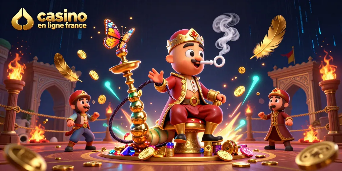 Profitez de l'expérience immersive d'un casino en ligne France avec un maître chicha incroyable.