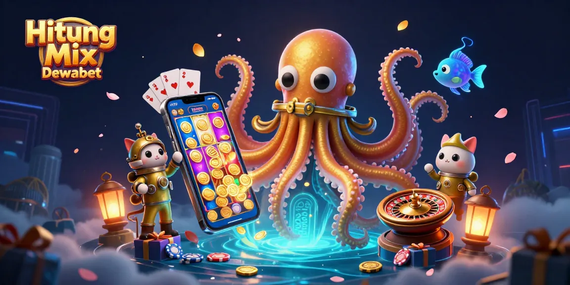 Engage in thrilling gameplay with Hitung Mix Parlay Dewabet, showcasing vibrant casino elements.
