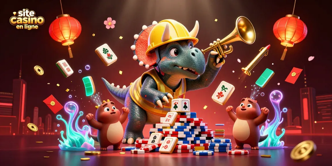 Créez des stratégies gagnantes sur un site casino en ligne avec des personnages d'illustration 3D animés.