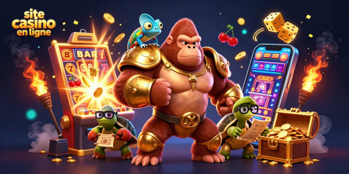Vivez l'aventure d'un site casino en ligne avec des personnages intrigants et des machines à sous éclatantes.