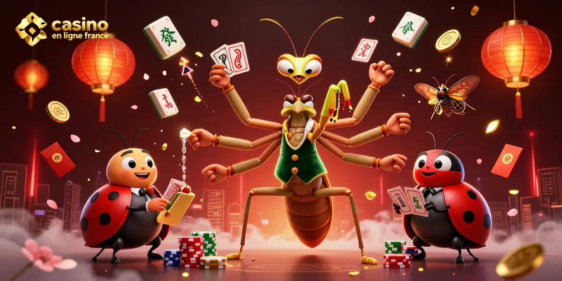 Plongez dans l'univers du casino en ligne France avec des personnages colorés et des éléments dynamiques, pour des jeux passionnants.