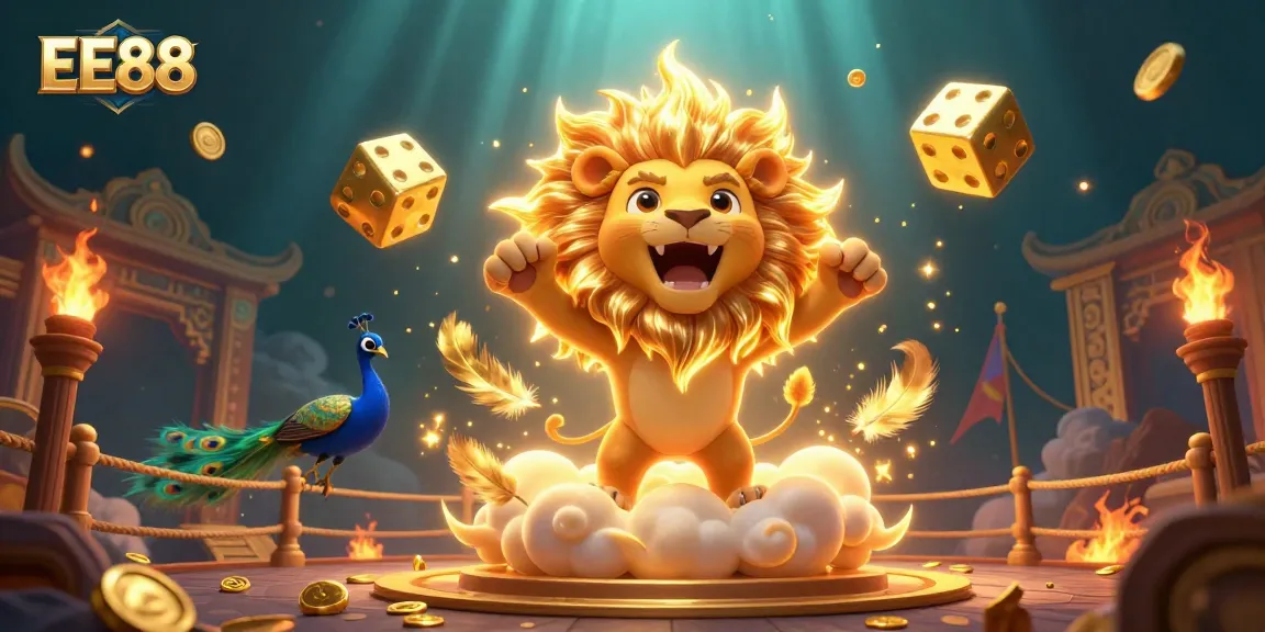 Engage in thrilling slots action at EE88, highlighted by dynamic 3D characters and captivating game elements.