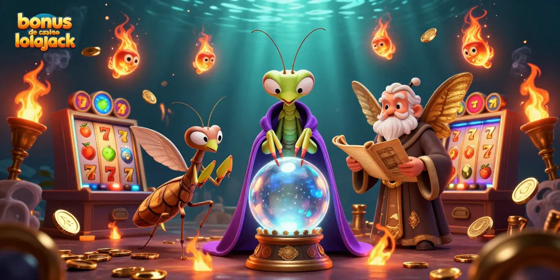 Experience the thrill with the bonus de casino lolajack in a vibrant 3D casino scene filled with energizing elements.