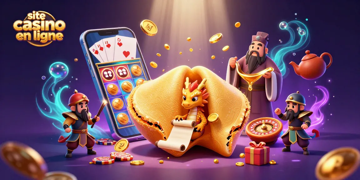 Jouez sur un site casino en ligne avec un dragon sage et des éléments de jeu fascinants.