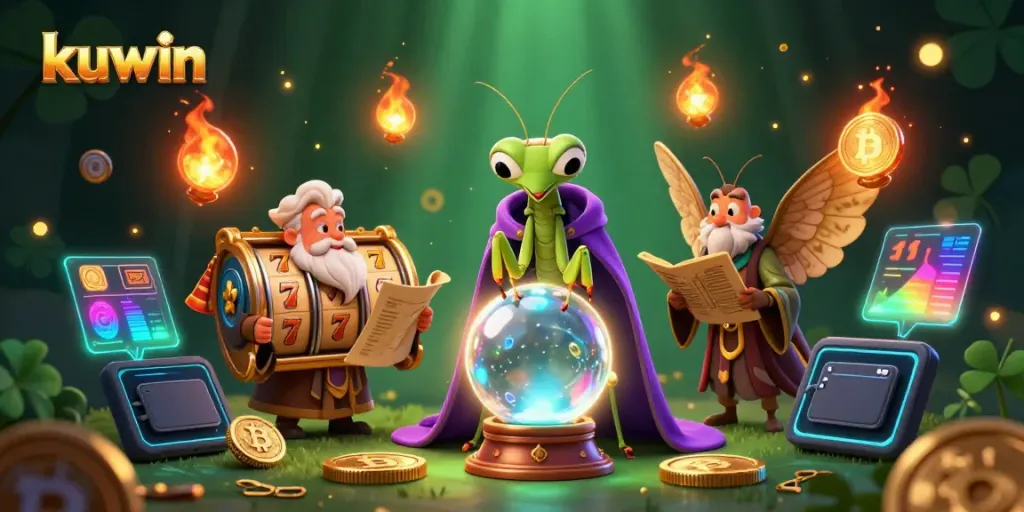 Engage with kuwin's thrilling slot experience featuring mystical characters and vibrant game elements.