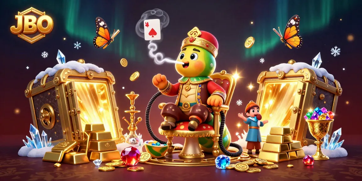 Experience the excitement of JBO's dynamic casino scene with our vibrant, enchanting characters and golden treasures.