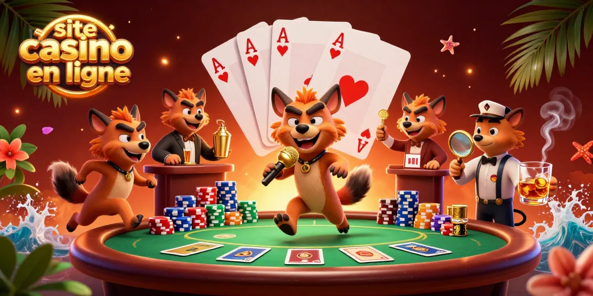 Visitez le site de casino en ligne avec nos hyènes humoristiques, joueurs et ambiance festive.