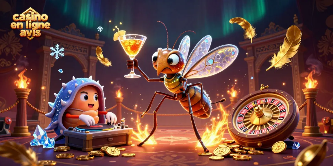 Découvrez les derniers avis sur le casino en ligne avec notre scène captivante alliant animations et éléments de jeu.