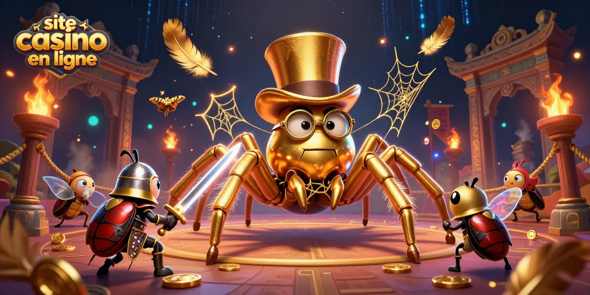 Profitez des jeux sur les sites de casino en ligne avec notre illustration unique de casino.