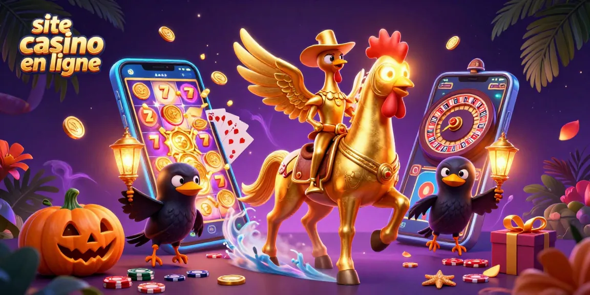 Pariez avec le site casino en ligne dans une scène animée d'un casino nocturne captivant.
