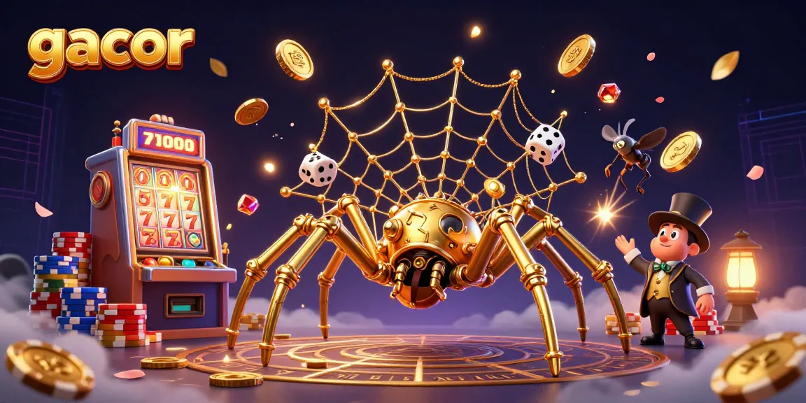 Experience the thrill of playing gacor slots with immense jackpots in a vibrant casino scene.