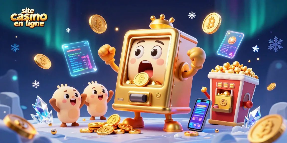 Gagnez gros avec le site casino en ligne grâce à des machines à sous interactives et des pièces de crypto-monnaies scintillantes.