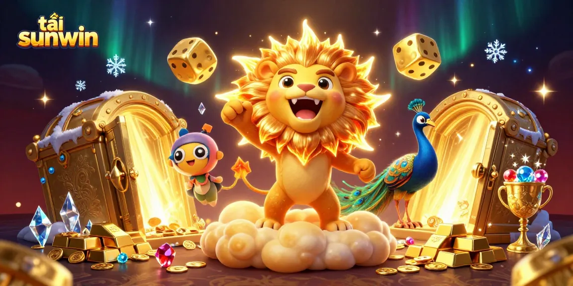 Engage with thrilling games at tải sunwin's online casino featuring vibrant graphics and golden treasures.