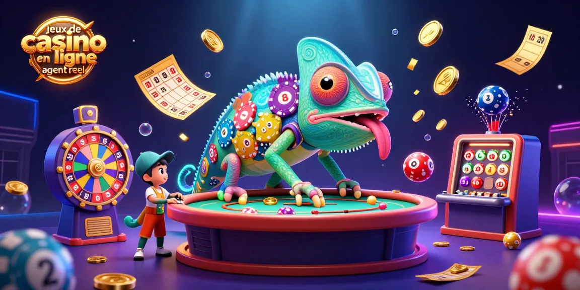 Jouez aux jeux de casino en ligne argent réel avec une ambiance dynamique de caméléon propriétaire.