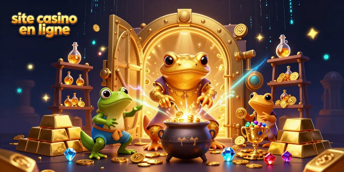 Jouez sur un site casino en ligne avec un alchimiste créant des richesses dorées