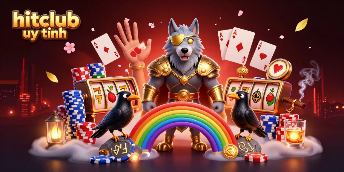 Engage in thrilling gameplay at hitclub uy tín with vibrant characters amidst a dynamic 3D casino scene.