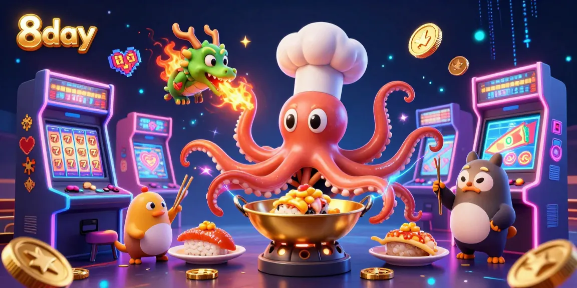 Win big with the interactive 8day online casino featuring vibrant characters and dynamic gaming elements.