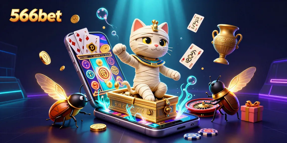 Experience thrilling gameplay at 566bet with vibrant 3D casino characters and dynamic game elements.